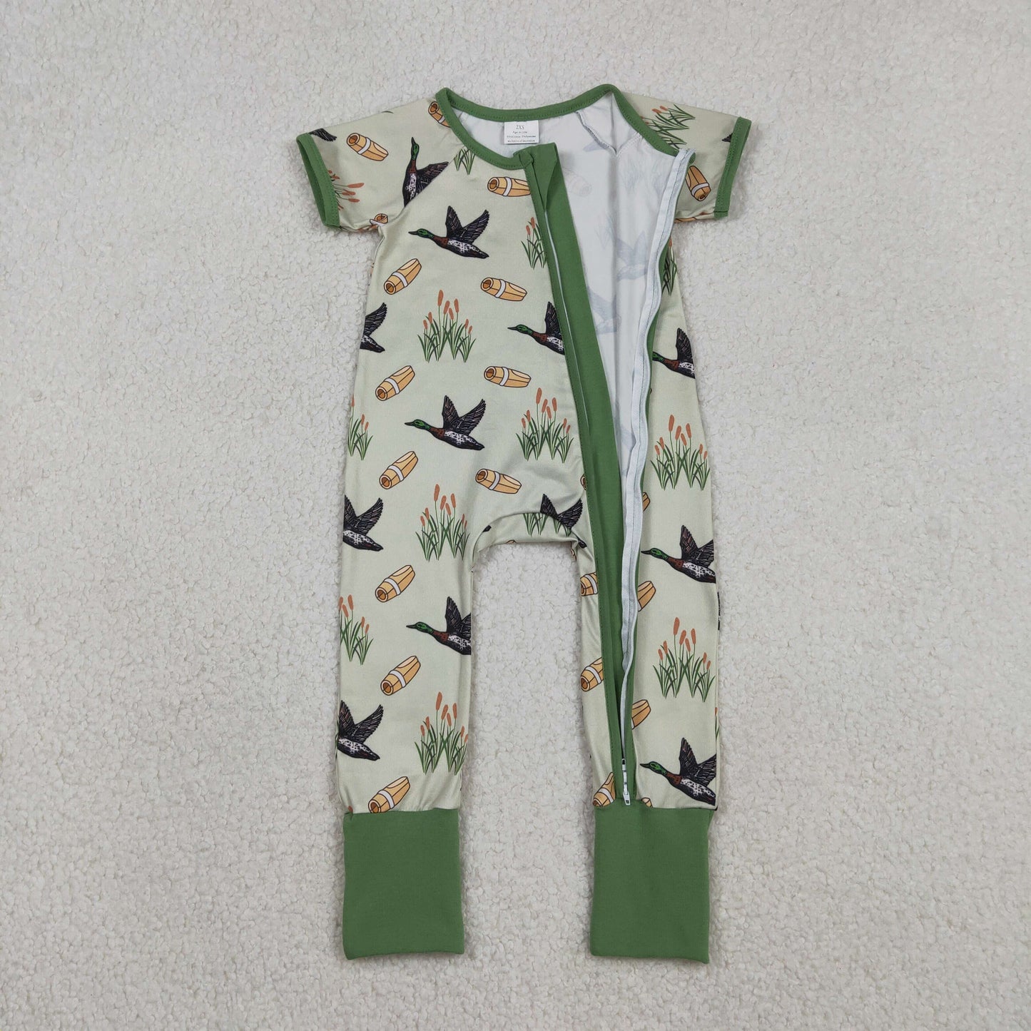 Duck call design sister brother matching clothes