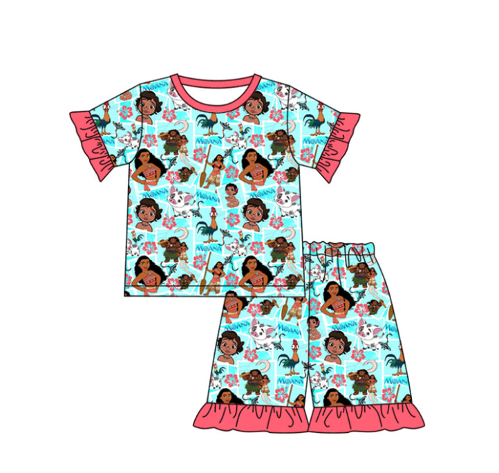 infant baby girls cartoon outfit