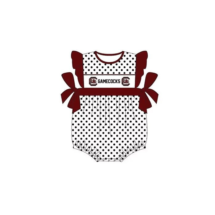 baby custom team design romper