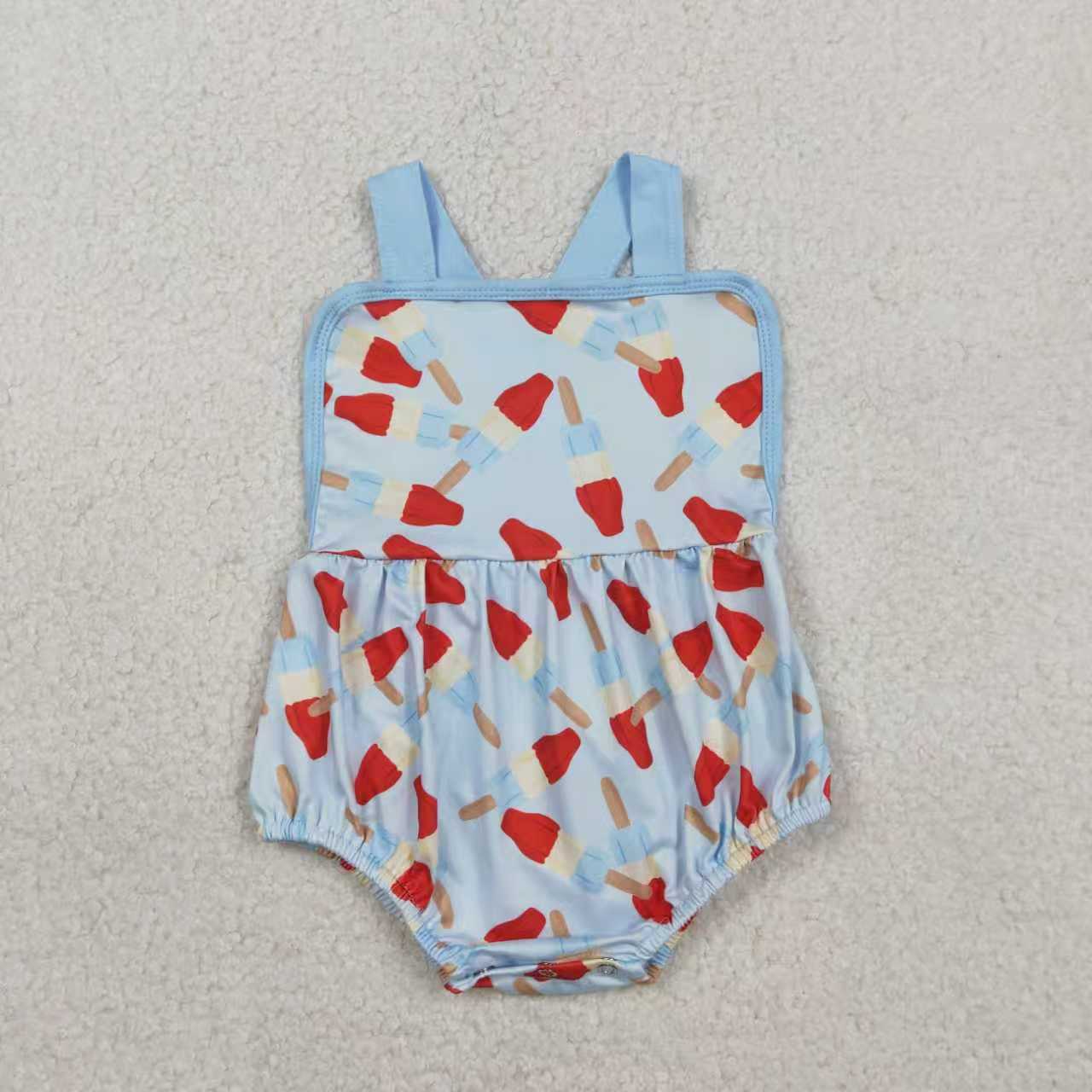 Popsicle top matching shorts boy summer outfit