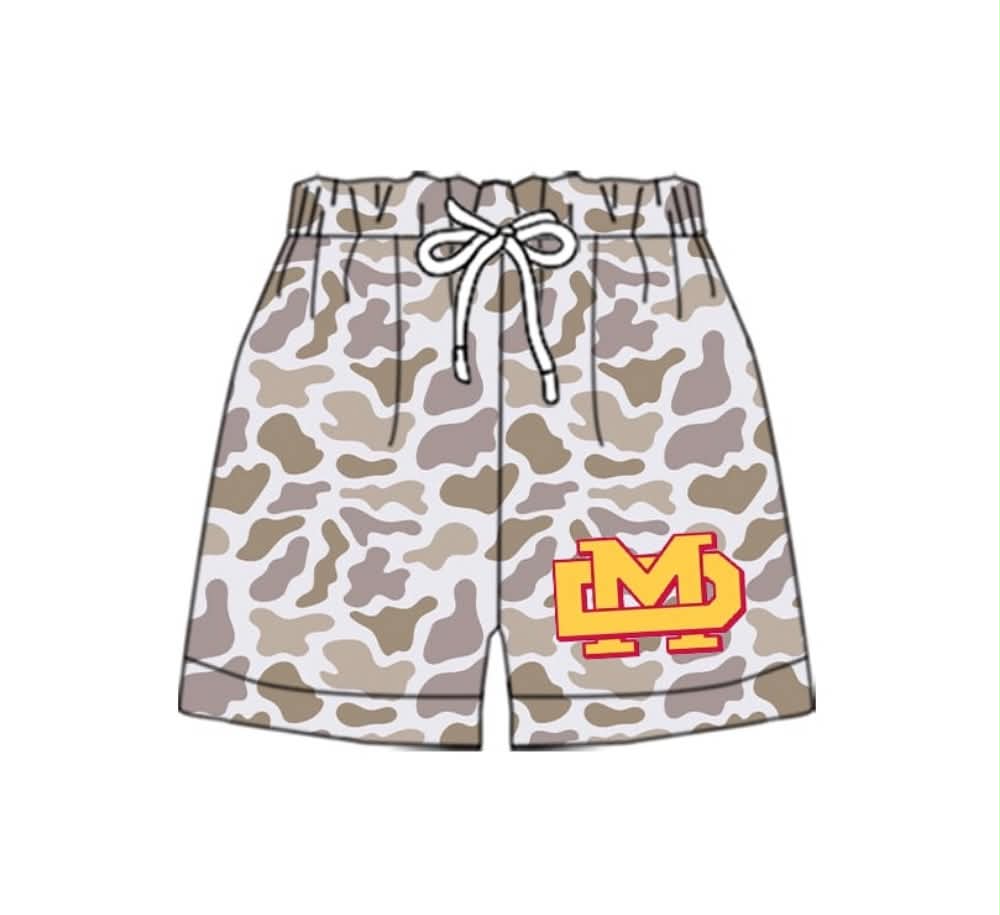 Custom Team Design Mama and Me summer Shorts girl collegiate shorts