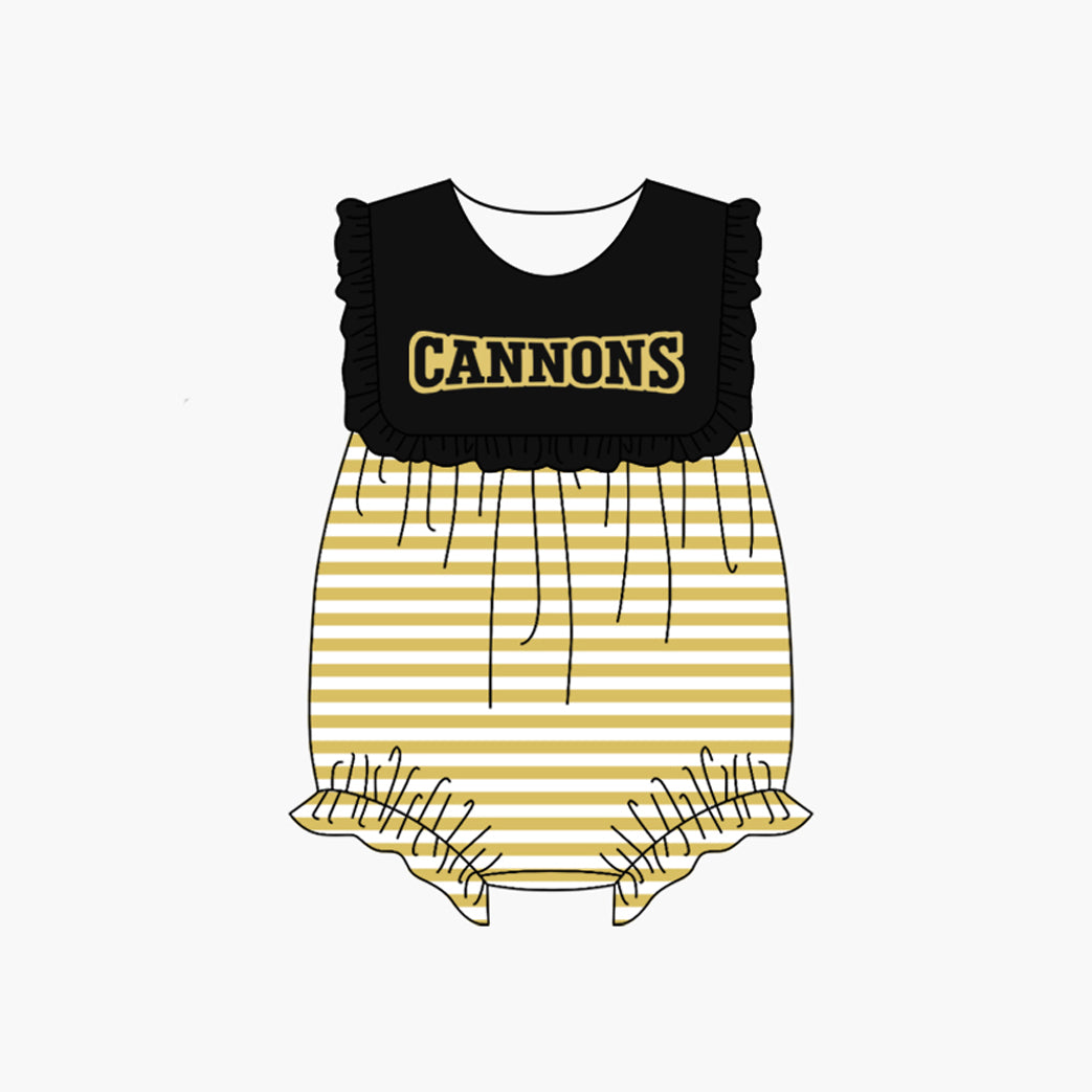 baby custom team design romper