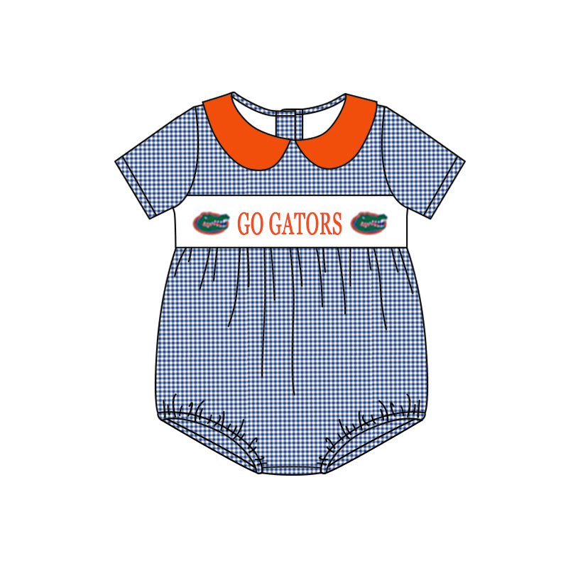 baby boy custom team romper