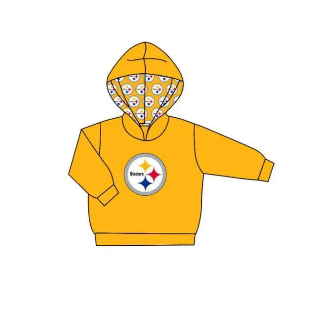 baby boy custom team design hoodie top