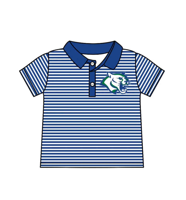 Kids short sleeve custom team polo shirt