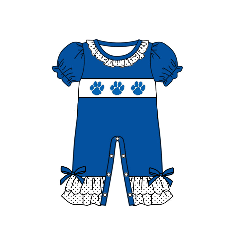 baby custom team design romper