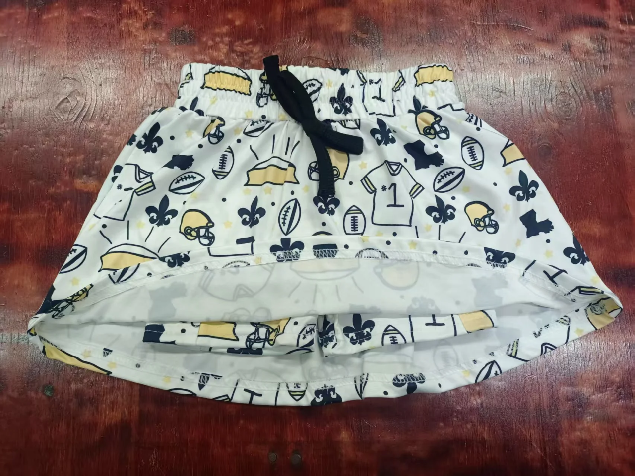 toddle baby custom team skirt shorts