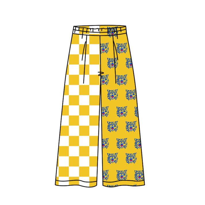 Adult women custom team milk silk pants