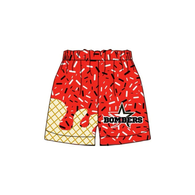 toddle baby custom team shorts