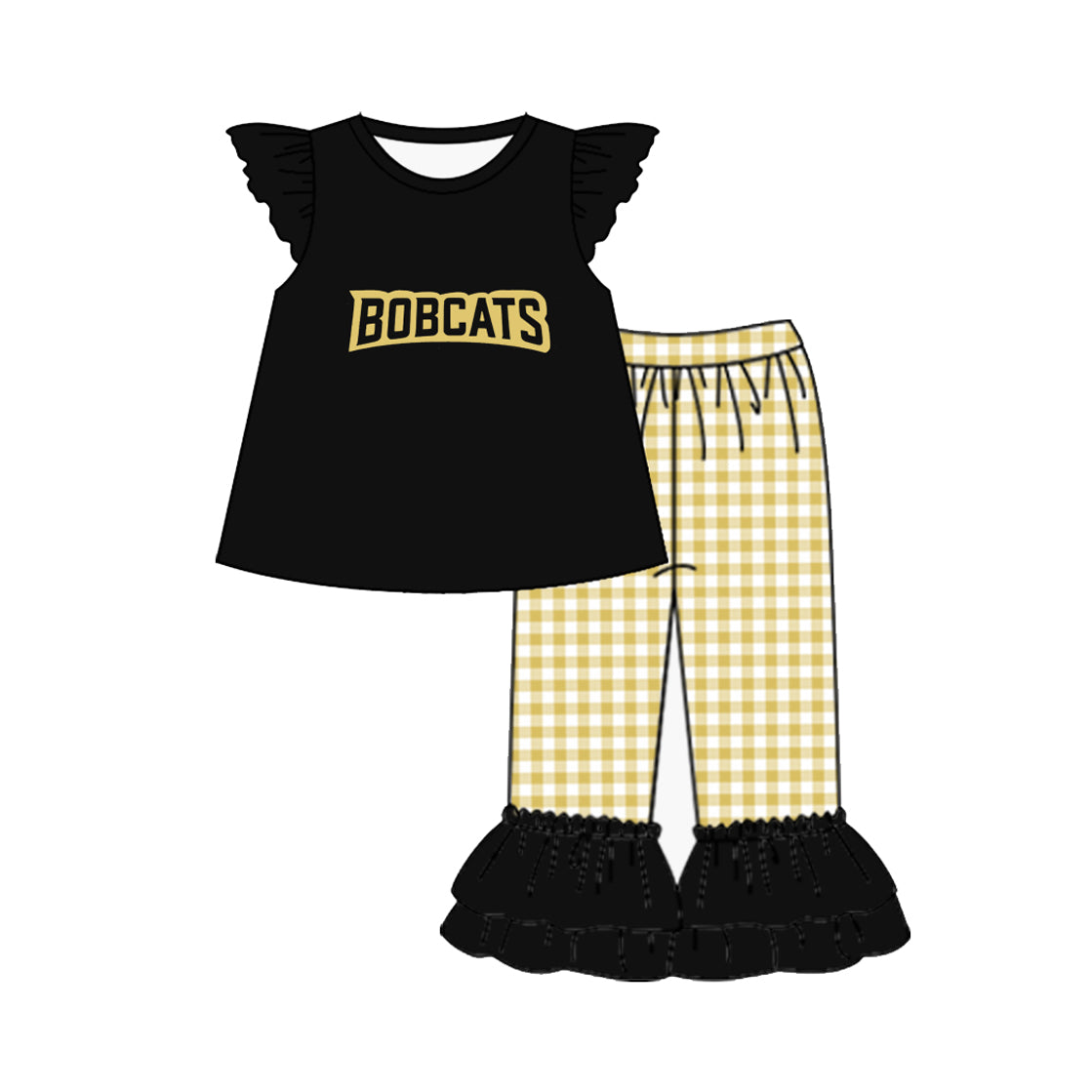 Baby girls custom design outfit