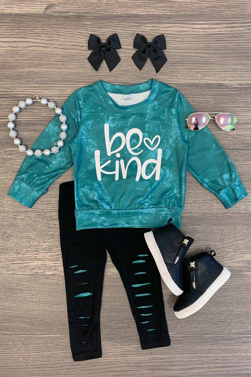 be kind baby girls spring fall clothing set