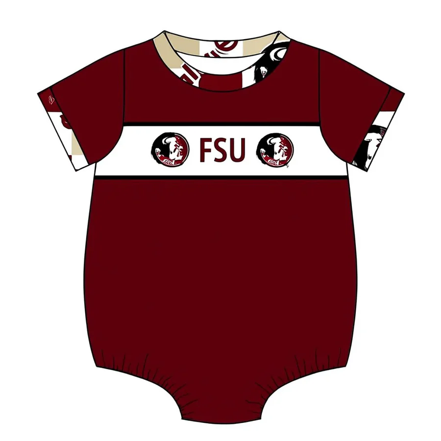 toddle baby custom team design romper