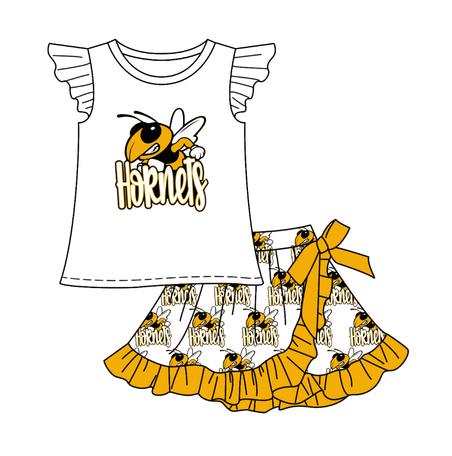 baby girls cheer skirt outfit add liner shorts