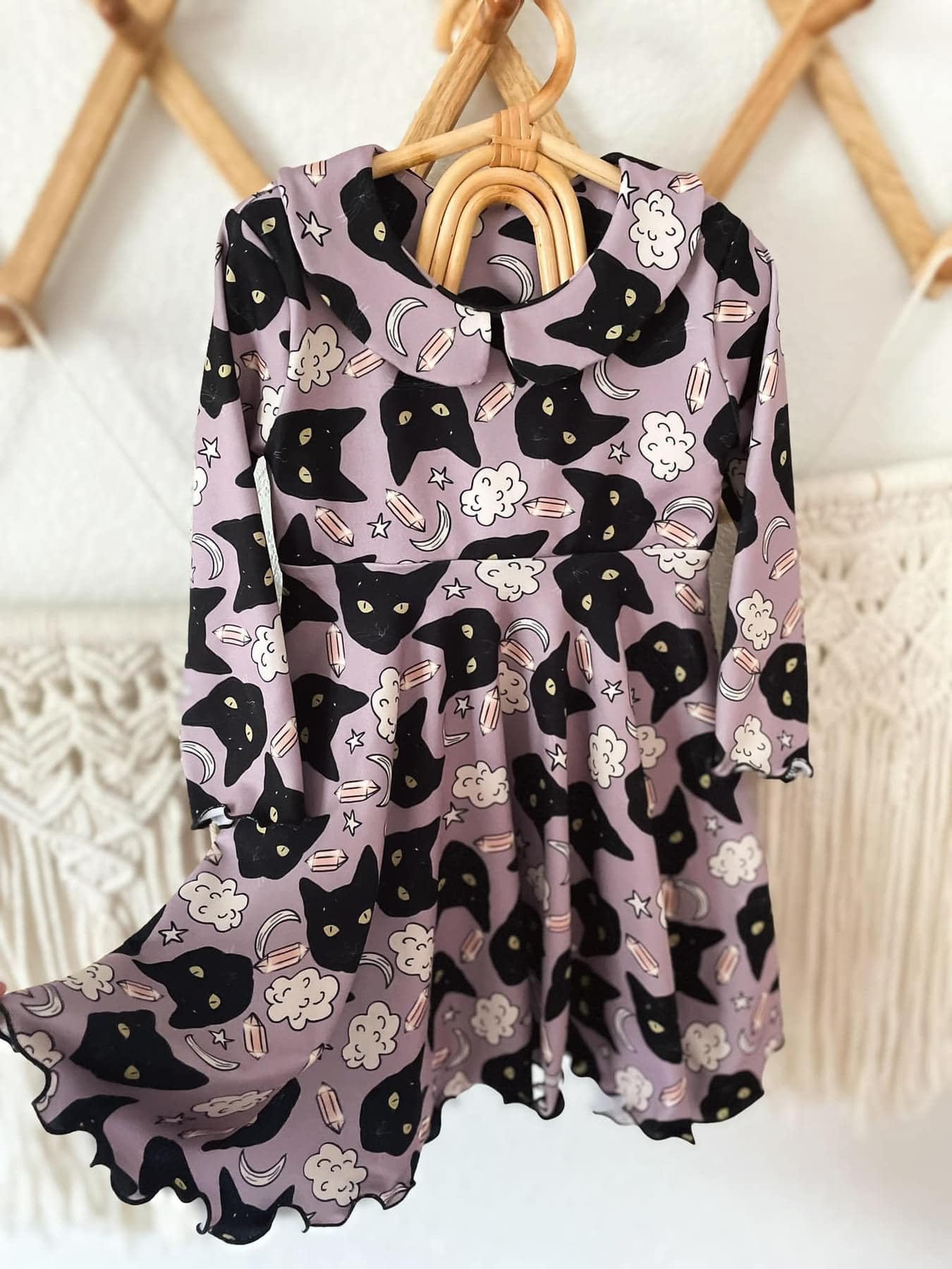 infant baby girls halloween long sleeve dress