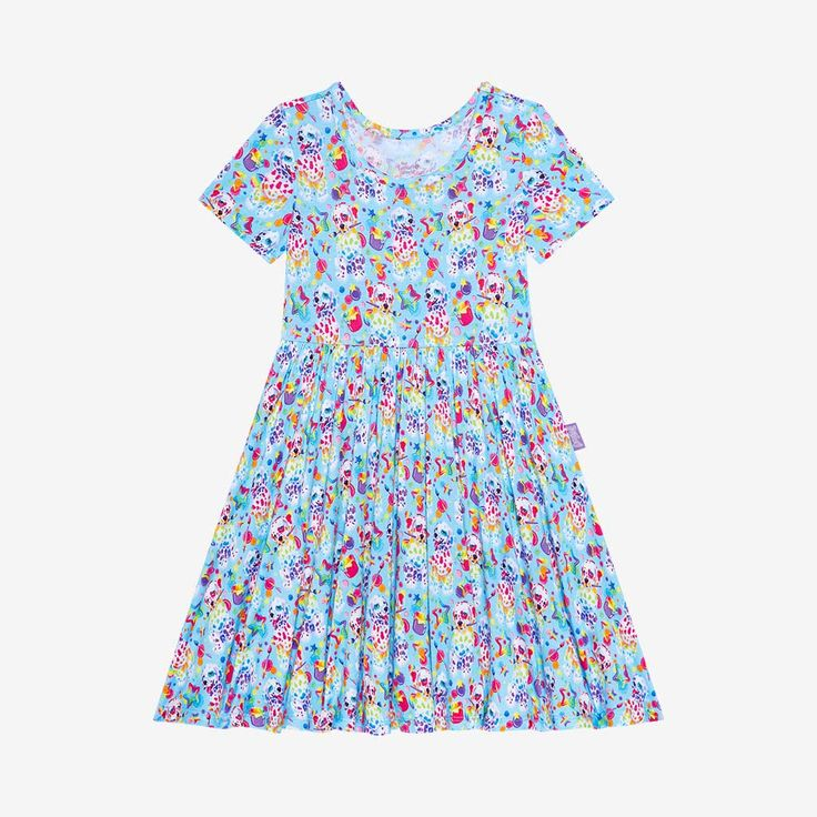 Baby girl short sleeve summer dress