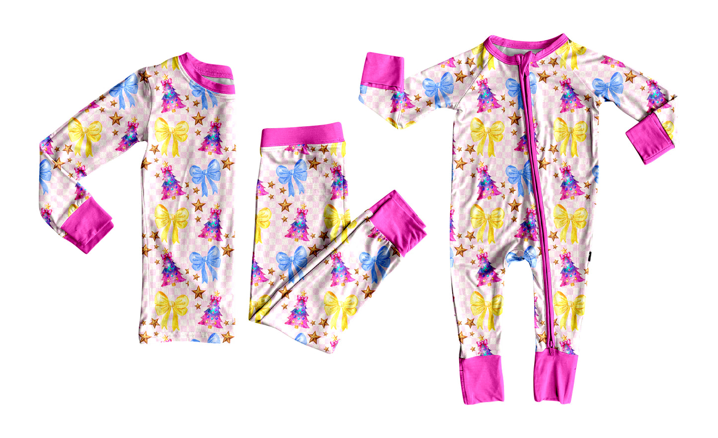 Toddle kids Christmas design matching outfit