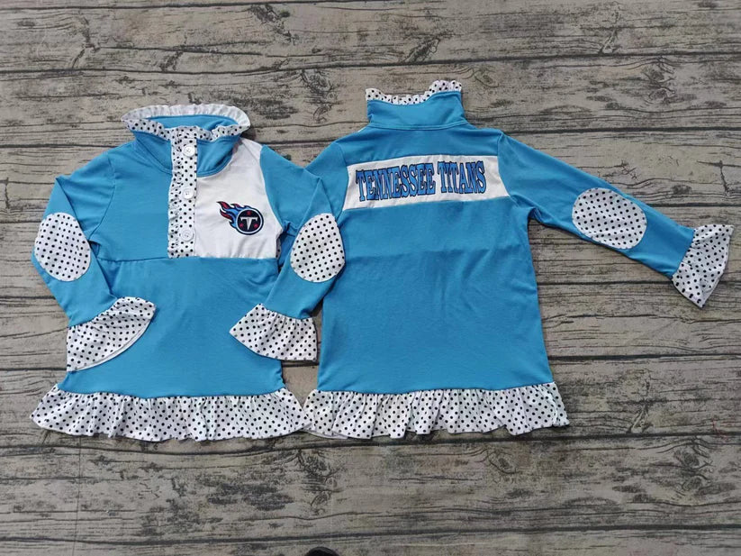 Kids custom team long sleeve pullover