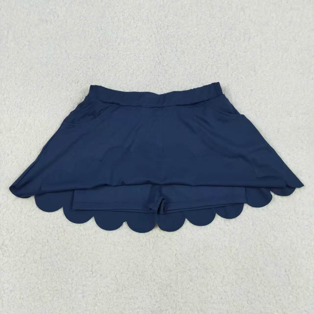 Toddle baby girls green active wear skirt shorts
