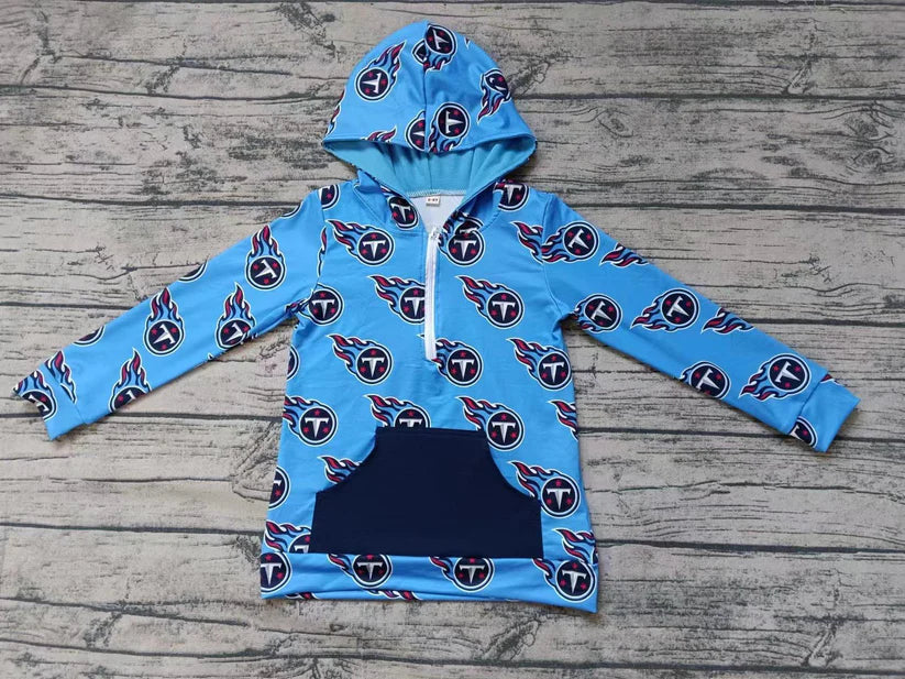 Kids custom team long sleeve pullover