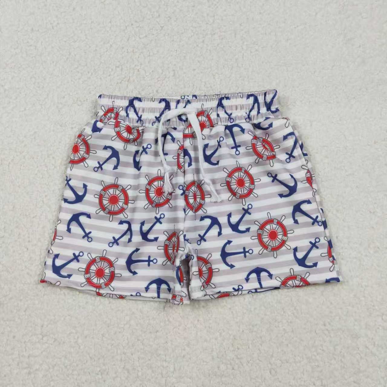 Baby boy beach style summer swim trunks