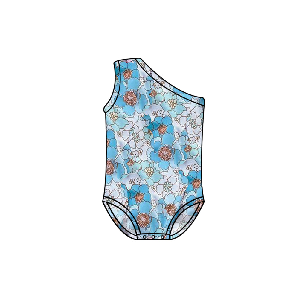 baby girls one piece summer bathing suit