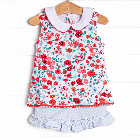 Toddle baby girls summer outfit