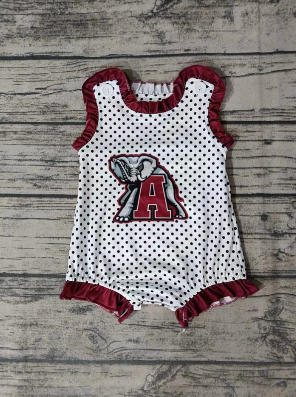 baby custom team design romper