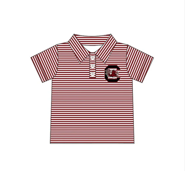 Kids short sleeve polo shirt