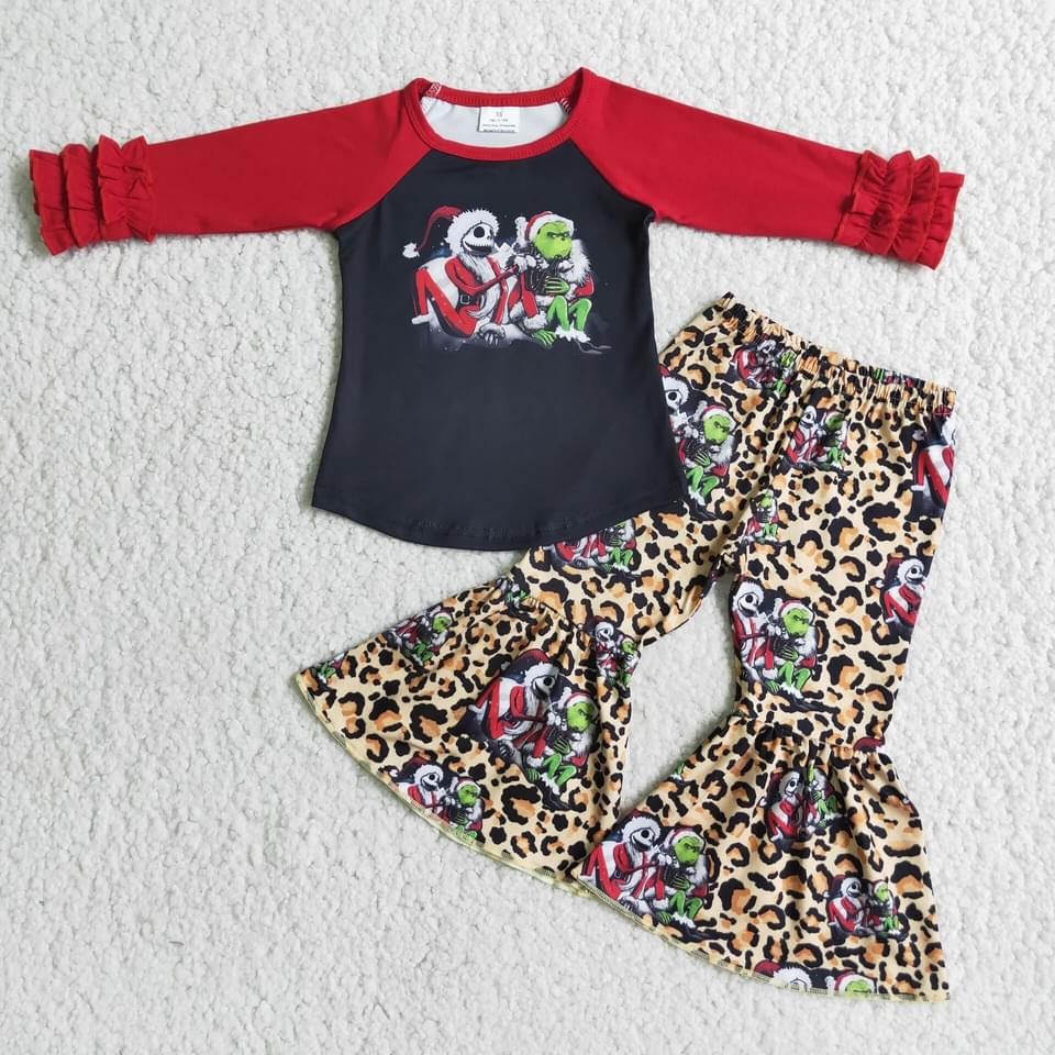 baby girls Christmas clothing set