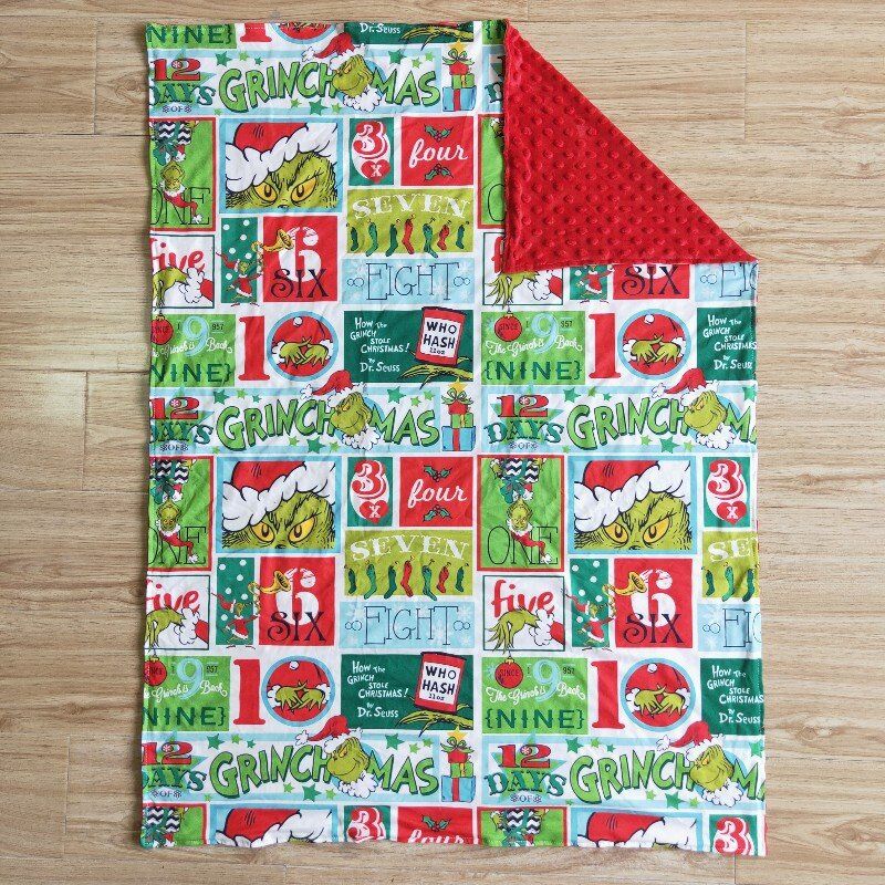 baby xmas blanket