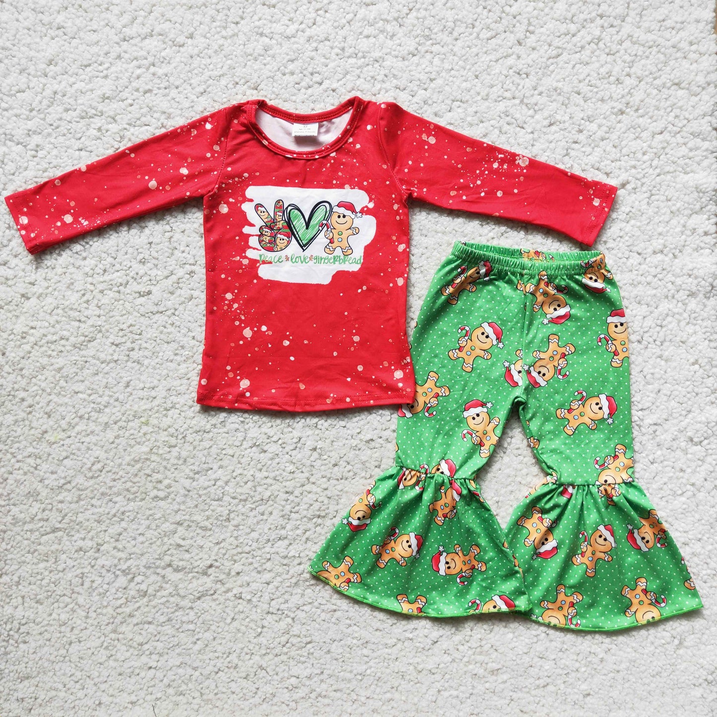 baby girls Christmas clothing set