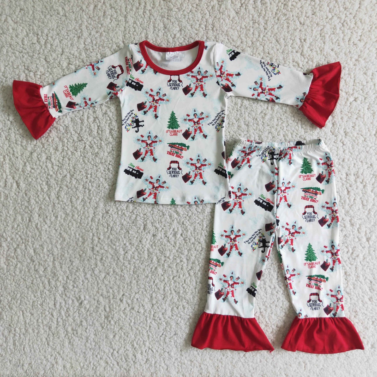 Baby Girls Xmas pajama set