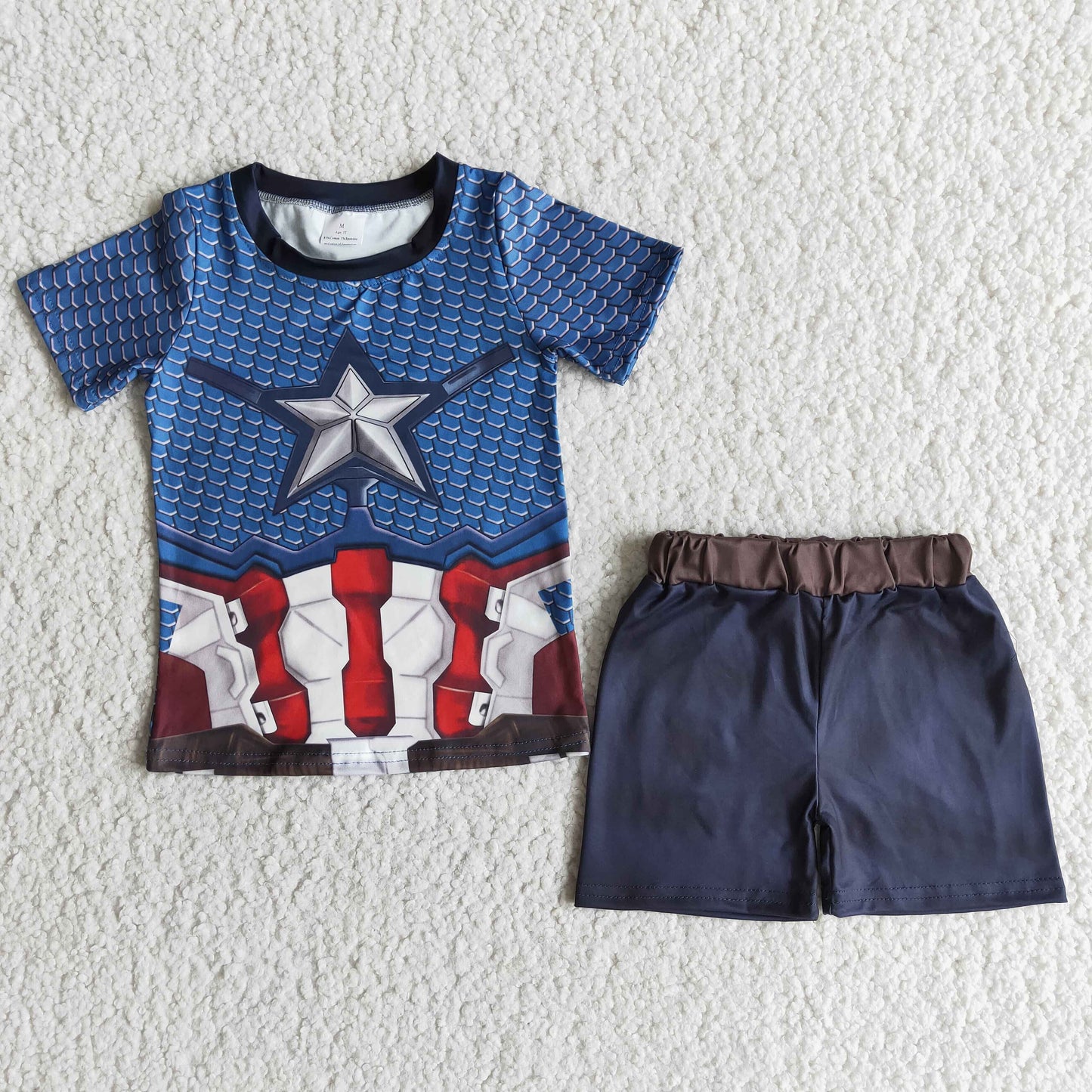 Boys summer short set