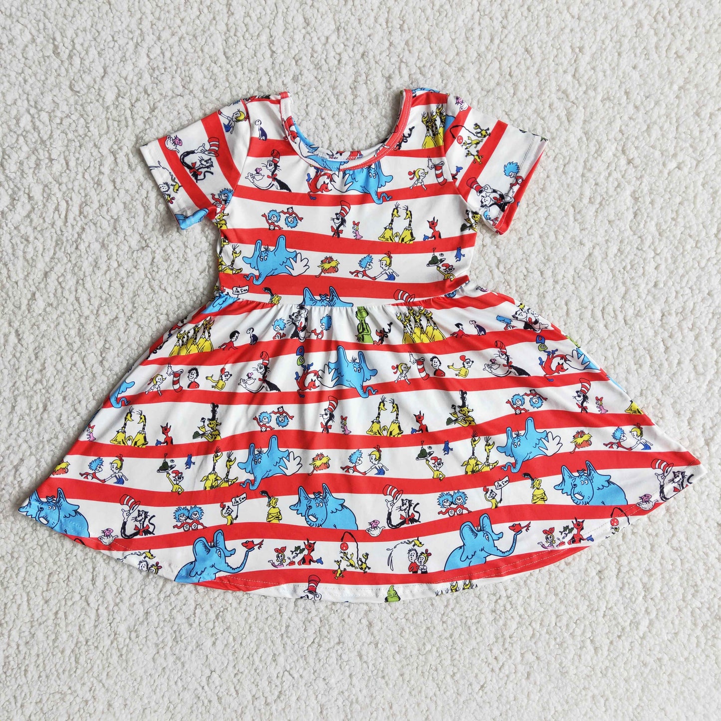 Baby girls summer short sleeve dress