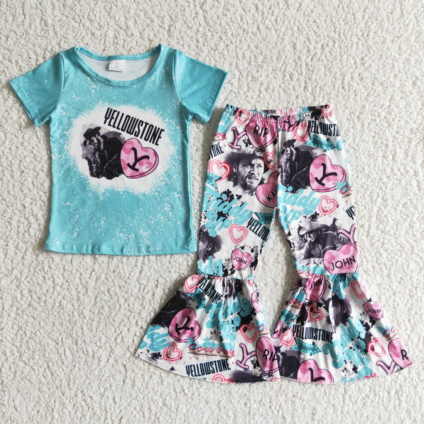 Children girls new arrival ready to ship summer outfit kids clothing GSPO0016
