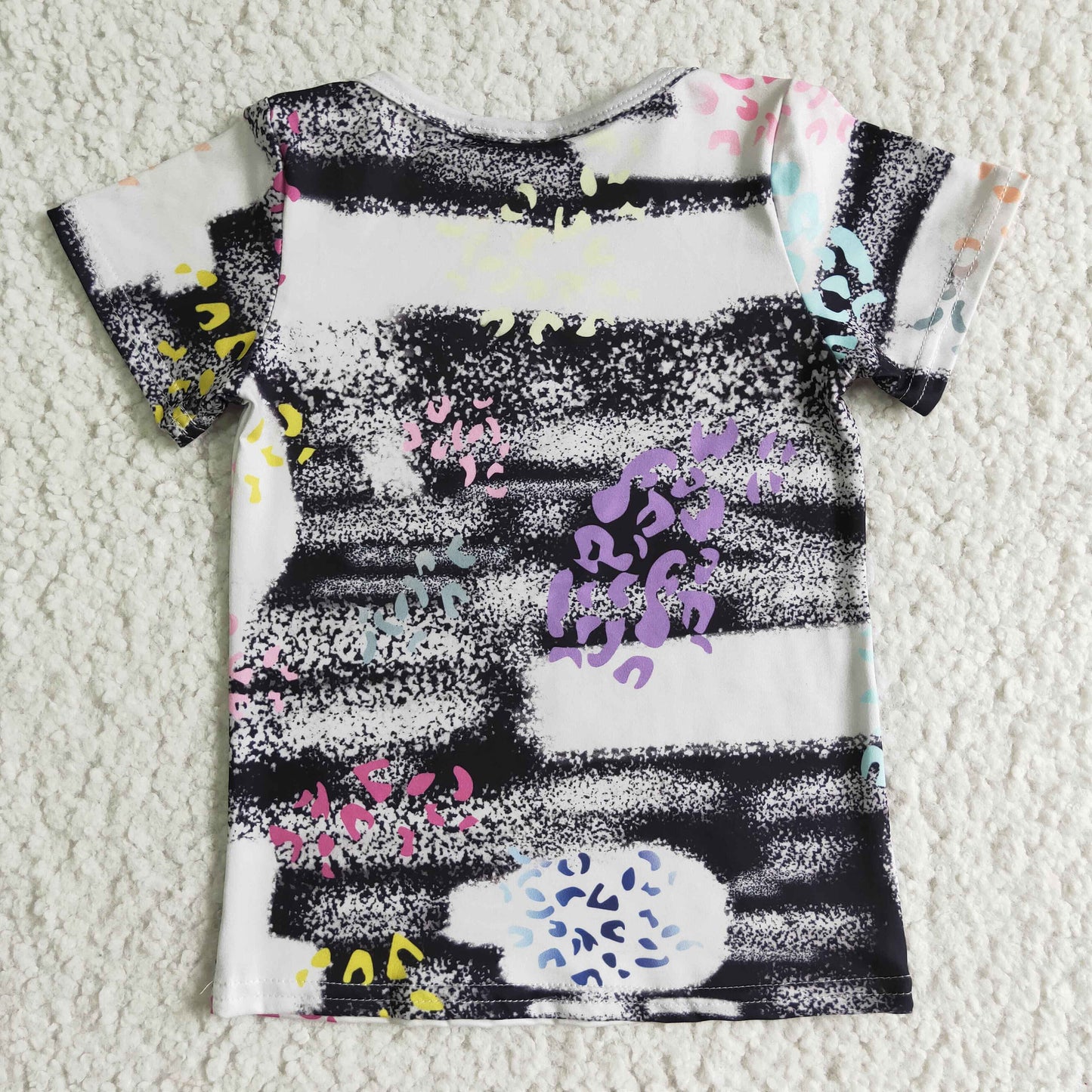 mini leopard short sleeve t-shirt