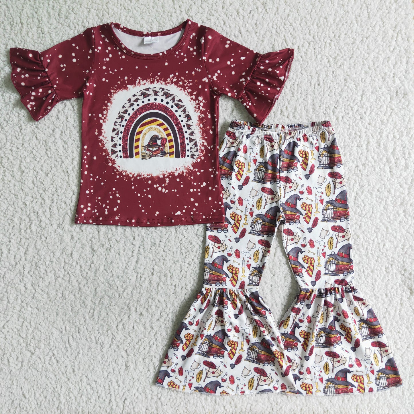 Baby girls HP design 2pcs outfit HP