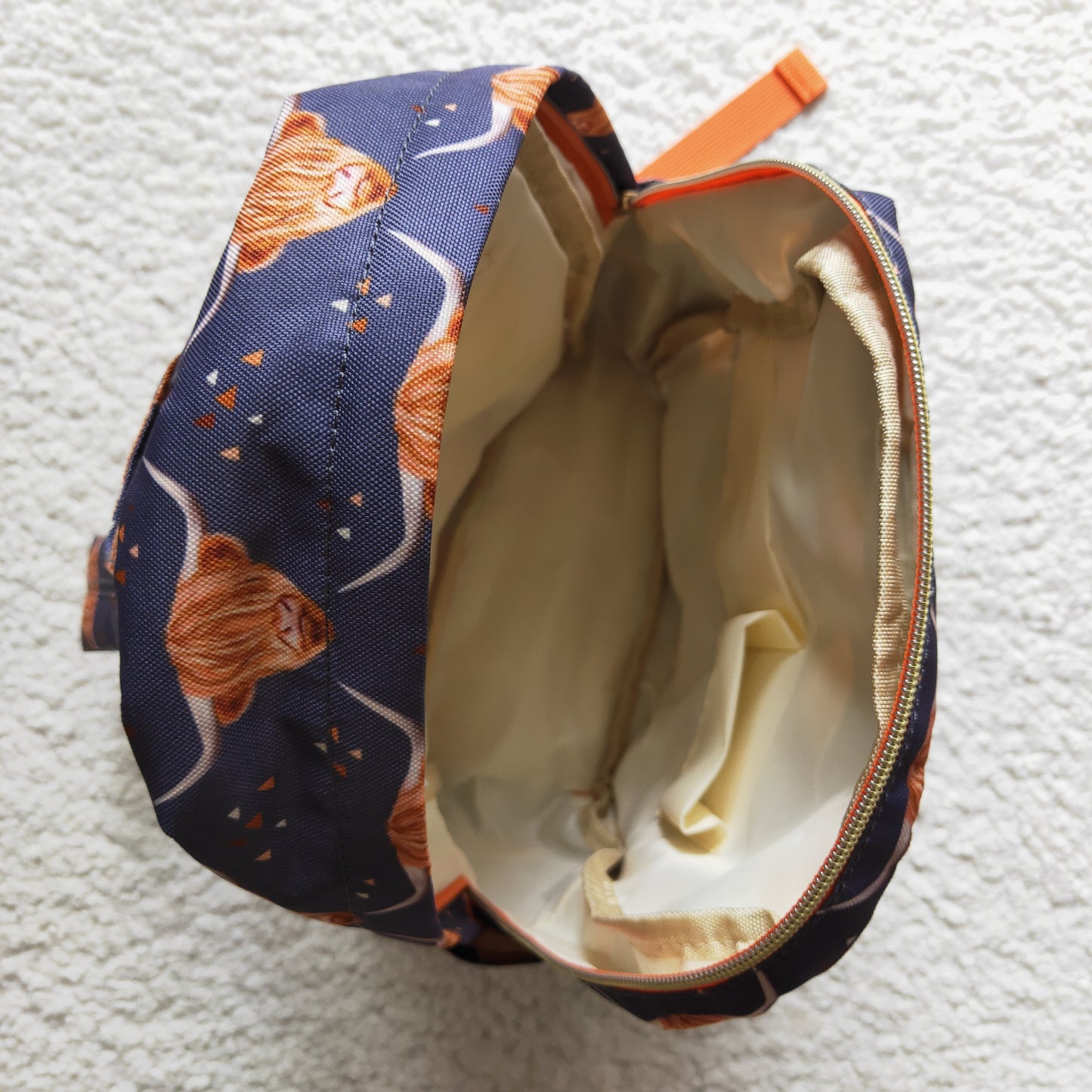 highland cow backpack