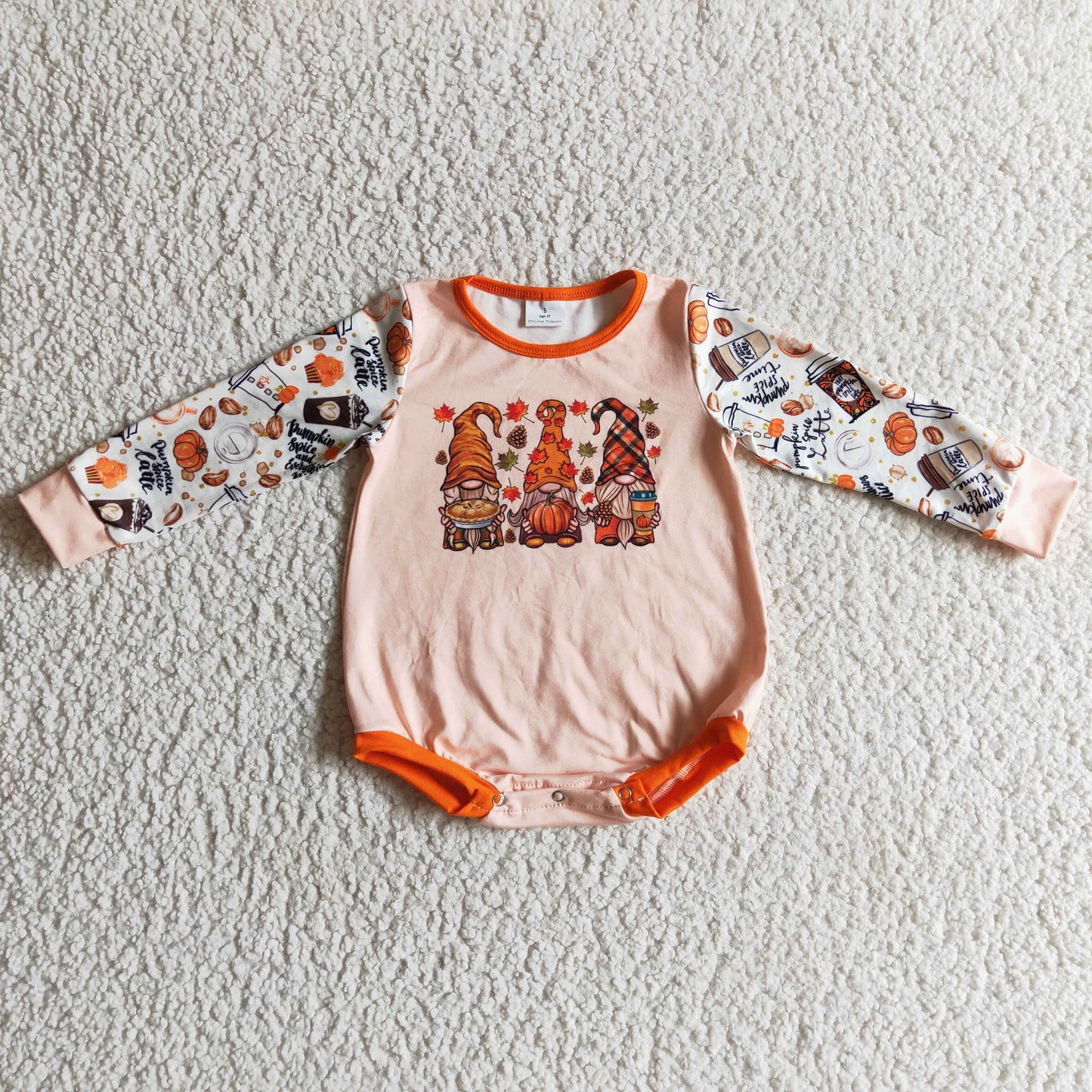 baby girls Halloween romper
