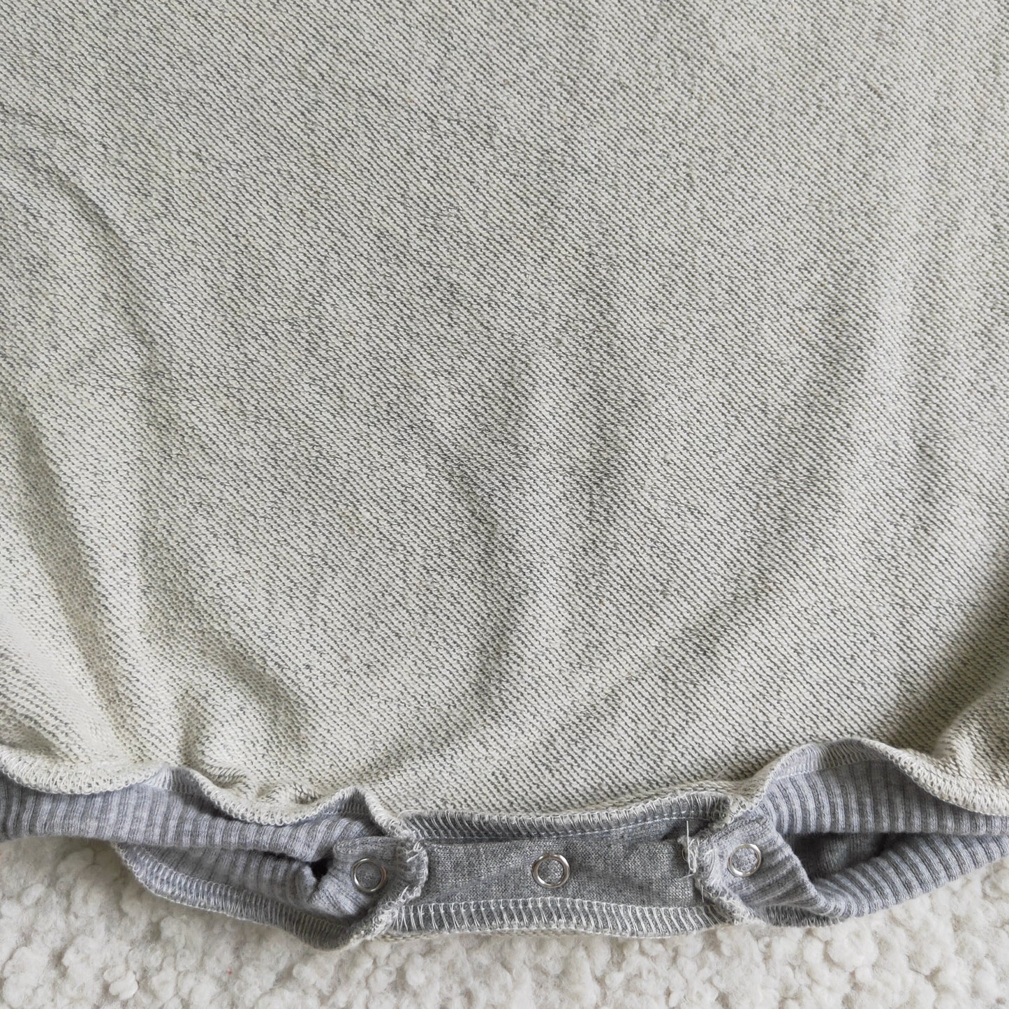 grey long sleeve sweater romper