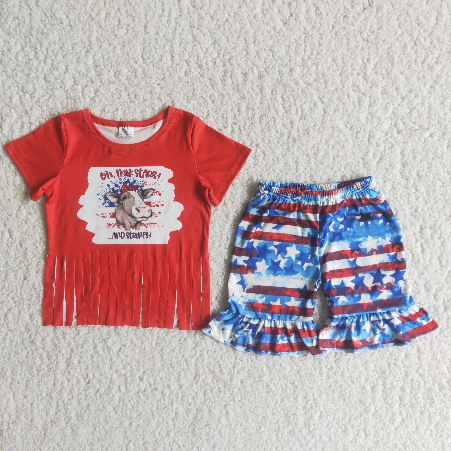 Girls July 4th outfit