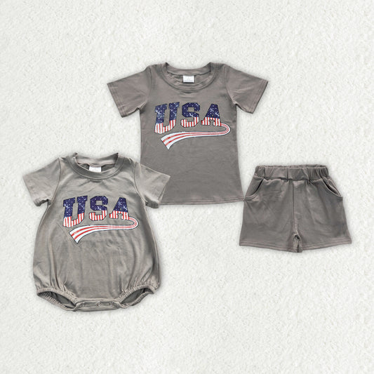 July 4th USA holiday matching outfit