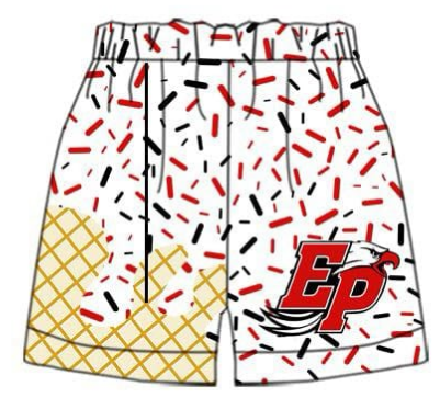 toddle baby boy custom team shorts