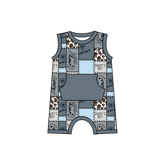 daddys boy toddle baby romper, deadline April 30th