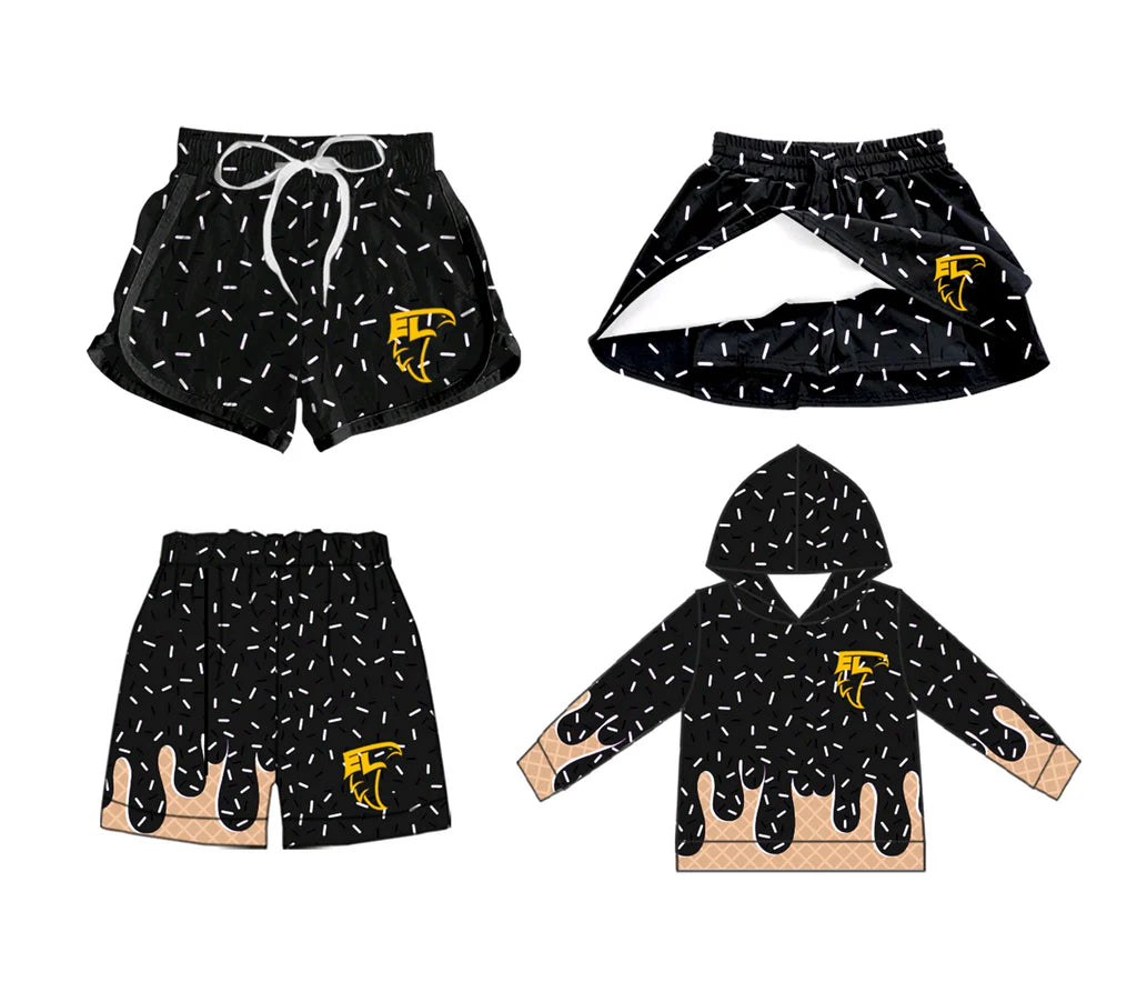 Toddle baby custom team design matching outfit