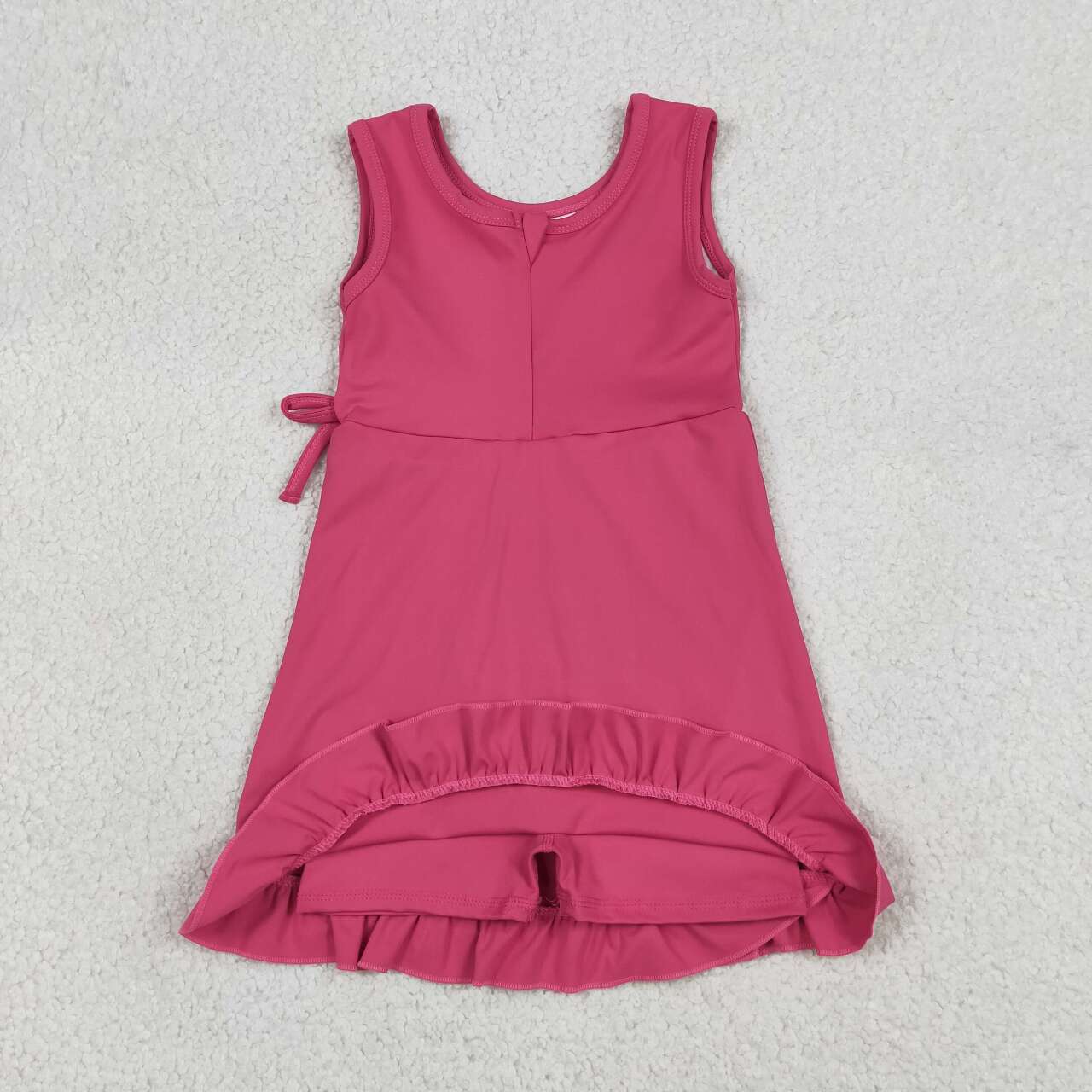 Toddle girls hot pink design yoga dress