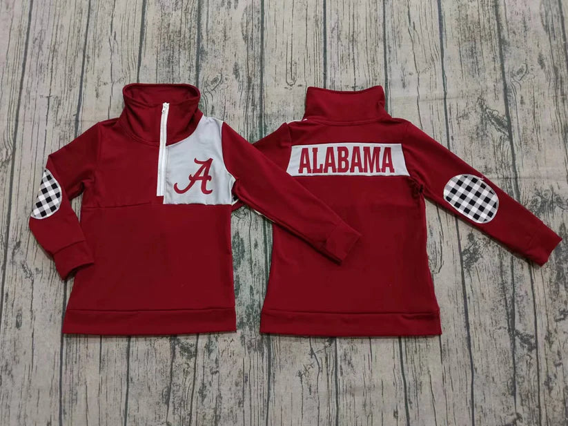 Kids custom team long sleeve pullover