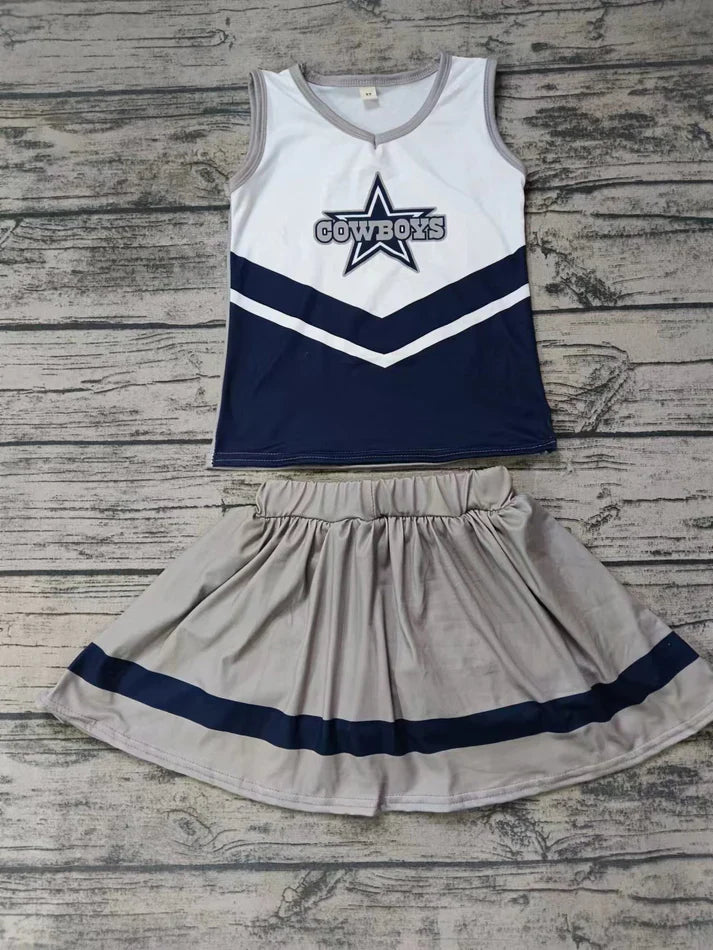 Baby girls custom team cheer outfit add shorts