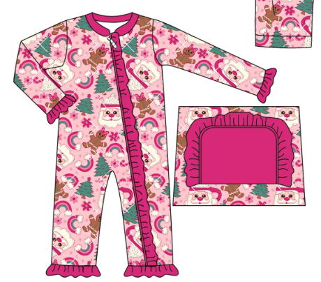 toddle baby girl Christmas romper