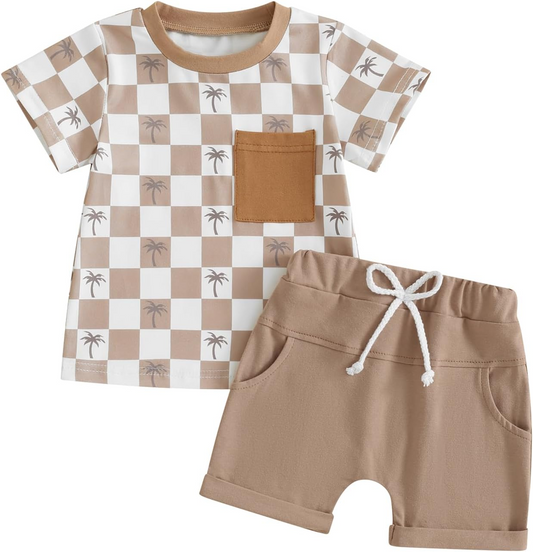 baby boy summer beach outfit
